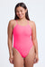 Gavin 2 Swim Onesie - Hot Pink Contrast