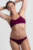 Grayson Bikini Top - Cabernet - Cabernet / XS