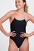 Gavin 2 Swim Onesie - Black Contrast