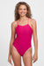 Julian 2 Swim Onesie - Dragon Fruit Contrast