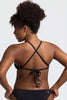 Triangle Bikini Top - Black - S / Black