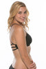 Adrian Bikini Top - Black - Black / XL