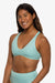 Aster Bikini Top - Aqua