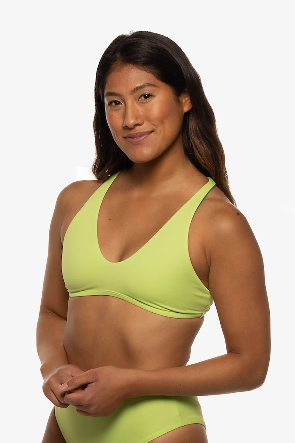 Aster Bikini Top - Limeade